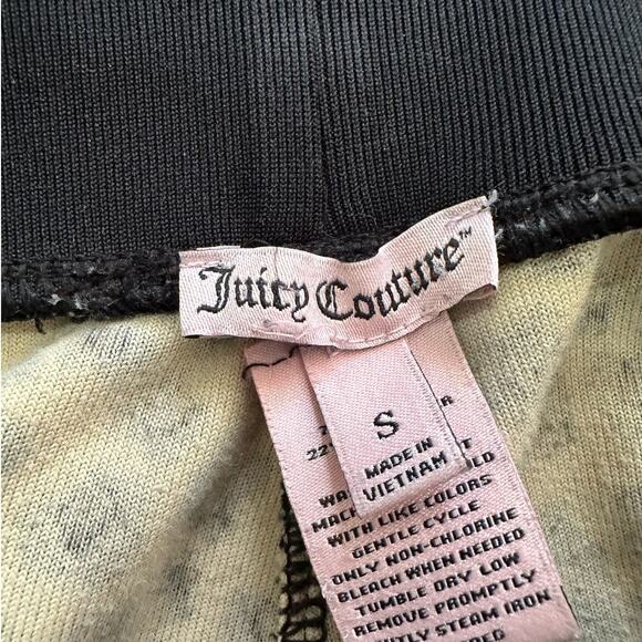 Juicy Couture Leopard Velour Zip Hoodie & Jogger Pants Set Size Small - Picture 8 of 13